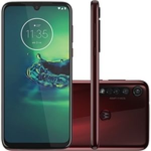 Moto G8 Plus 64GB Dual Chip Android 6.3" Qualcomm Snapdragon 665 4G Câmera 48MP + 5MP + 16MP - Cereja