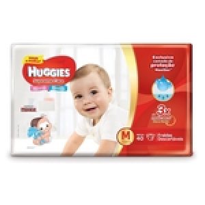 Fralda Huggies Turma Mônica Supreme Care Mega M Com 40 Unidades