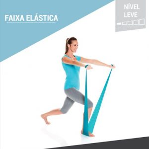 Faixa Elástica Nível Leve - PILATES BAND LIGHT, 190CM