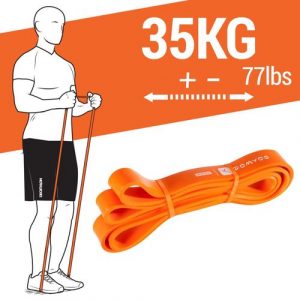 Super Band 35kg Elástico para Exercício Funcional e Alongamento - ELÁSTICO "TRAINING BAND" - 35KG - 77LBS - CROSSTRAINING BY DECATHLON