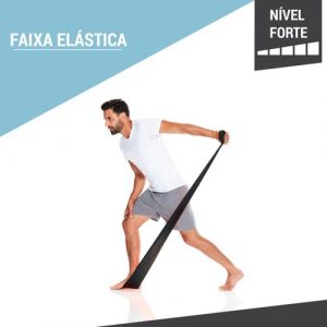 Faixa Elástica Nível Forte - PILATES BAND HARD, 190CM