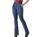 Amazon: Calça Flare, Sawary Jeans, Feminino